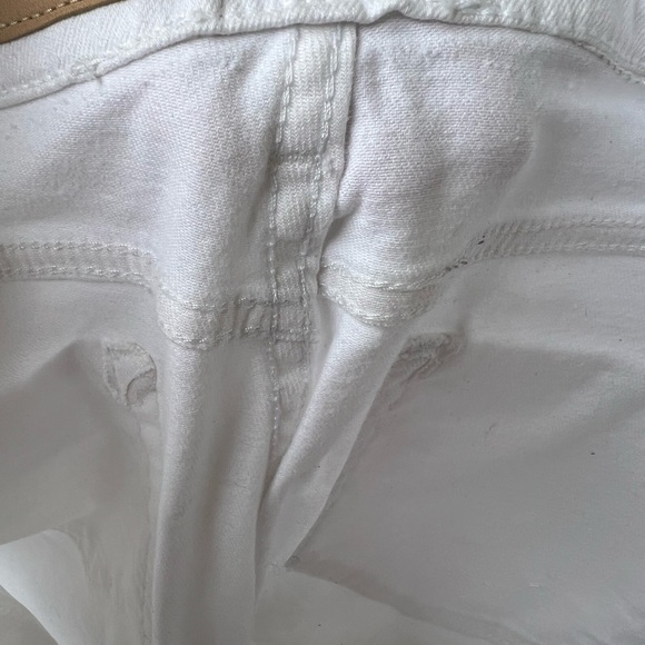 Pilcro The Icon Flare white denim jeans size 31 - Picture 10 of 11